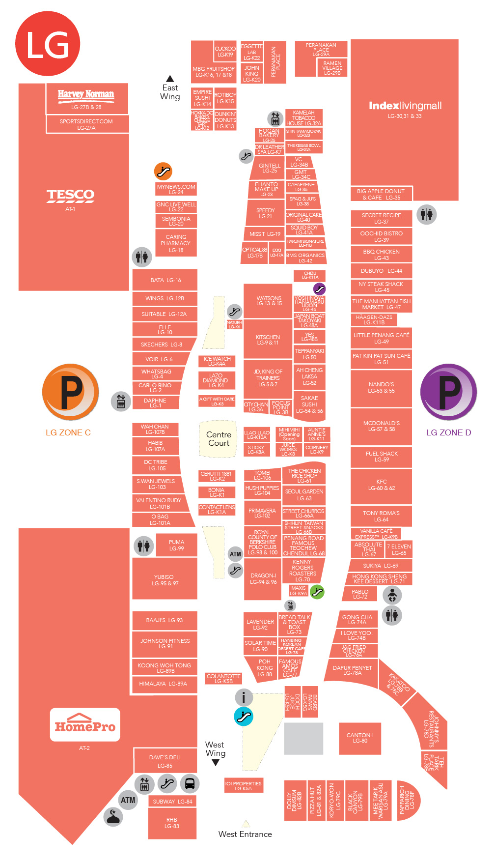 Mall Map - IOI City Mall Sdn Bhd