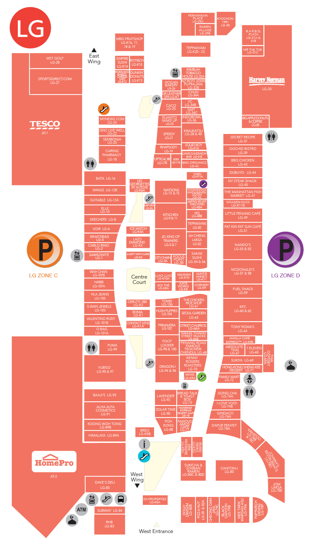 university park mall map University Park Mall Directory لم يسبق له مثيل الصور Tier3 Xyz university park mall map