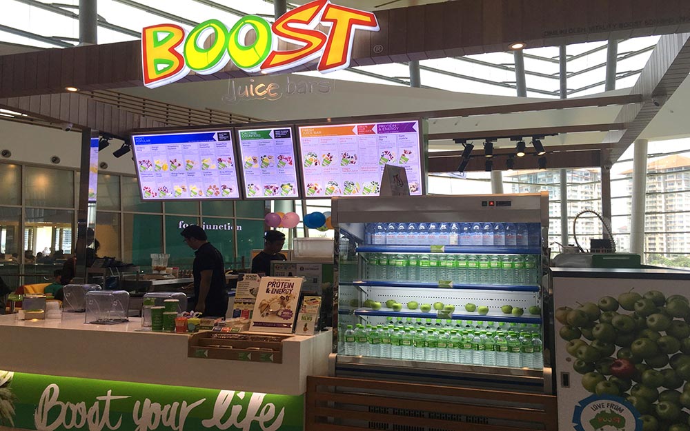 Boost Juice Bars @ Boost Juice Bars - Malaysia Food & Restaurant Reviews